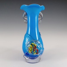 Chinese Vintage Blue Cased