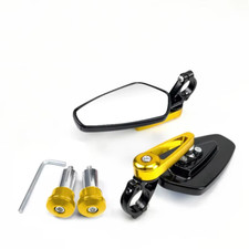 CNC Aluminium Bar End Mirrors Suzuki GSX1400 GSX1300 Hayabusa Gladius 650 SFV650