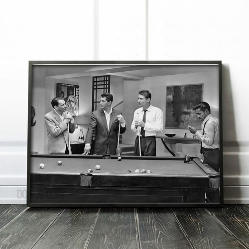 The rat pack playing - rat, pool