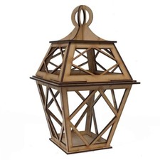 Wooden MDF Ornate Lantern