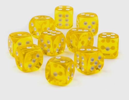 Dice game set 16mm - dice,