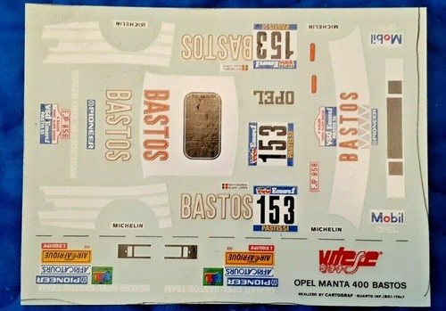 Decal speed opel - 1/43,