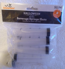 Novelty Adult Party Beverage Shots Pack Of 8 Adult Beverage Syringe 5"