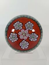 Perthshire Millefiori ''Circlets'' Annual Collection Paperweight 1975C 400/400