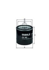 Oil Filter MAHLE Fits OPEL