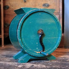 Vintage Barrel Butter Churn In