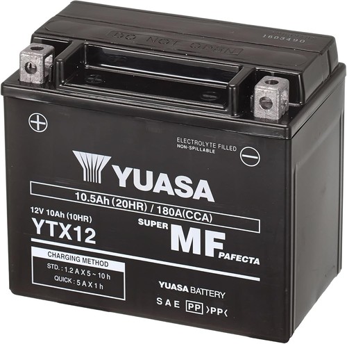 Yuasa ytx12 agm vrla - ytx12,