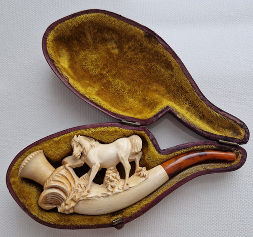 Antique victorian meerschaum - antique,