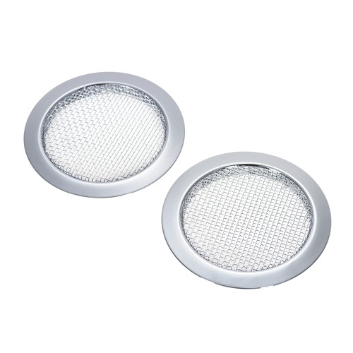 2pcs silver screened - silver,