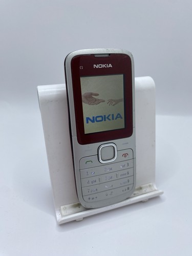 Nokia silver red - c1-01,