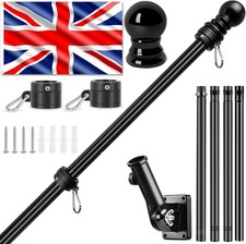 Union Jack Flag with 6FT Flag