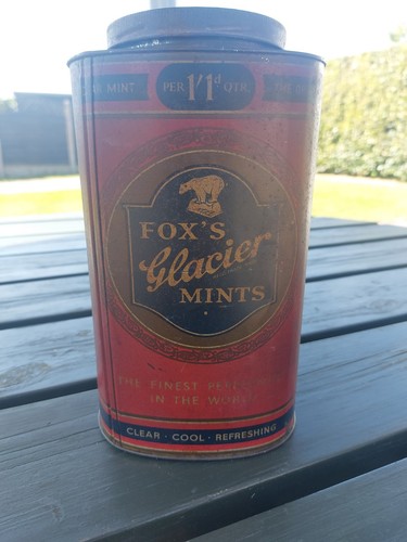 Vintage fox glacier mints - fox's,