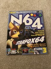N64 Magazine Issue 3 Starfox 64 Nintendo 64 June 1997 Retro
