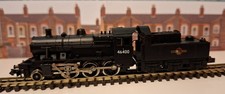 Hornby Minitrix N. 202 N Gauge  1/148 46400 Class 2MT Locomotive in BR Black