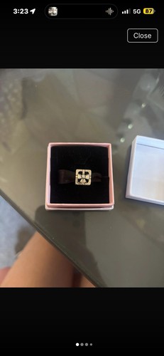 Pandora reflexions clip bow - clip,