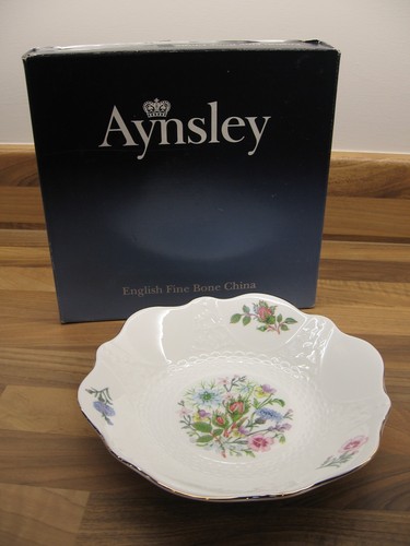 Aynsley bone china wild - wild, tudor