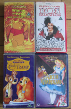 Walt disney vhs - walt, tapes