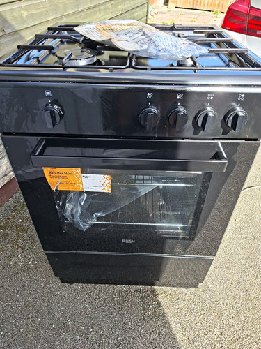 Bush black freestanding - black,