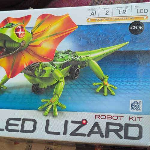 Eduwizard led lizard robot - eduwizard, 3d
