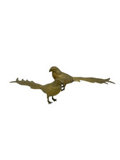 Vintage Brass? Pheasant Figurines x 2 14 Inches Long Decorative Charity Listing