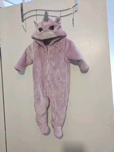 Girls purple fleece unicorn - girls,