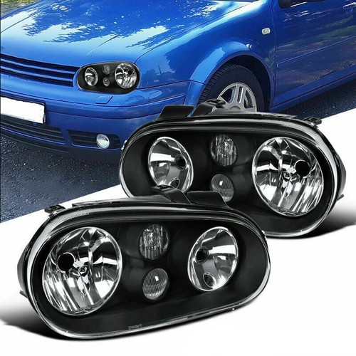 Gti euro look black headlights - look,