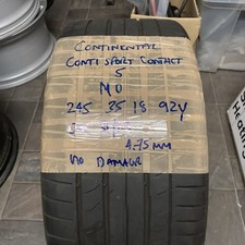 2453518 245 35 18 24535R18 CONTINENTAL CONTISPORTCONTACT 5 M0  4.75MM DOT 31/23