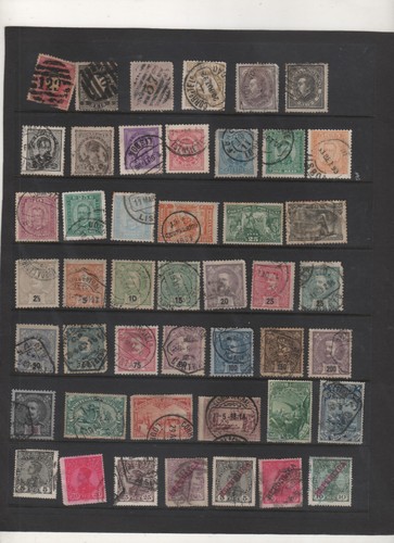 112 old stamps from - 112,