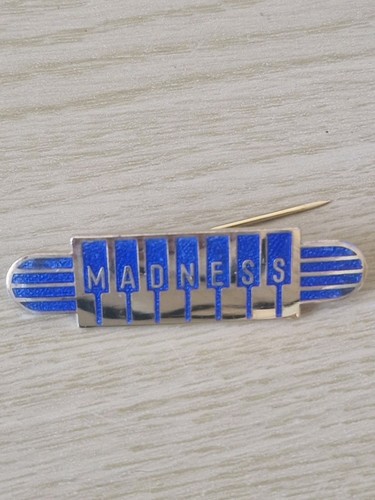 Madness vintage blue - vintage, enamel