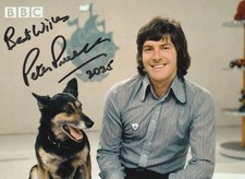 Peter Purves Hand Signed 7x5