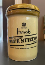 VINTAGE HARRODS BLUE STILTON
