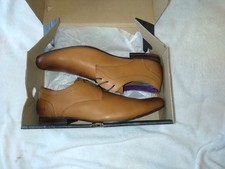 Firetrap Leather Savoy Formal Shoes Tan Lace-Up UK 11 Men's Smart Casual Formal