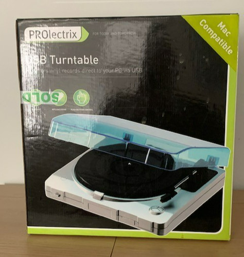 Prolectrix usb turntable vinyl - turntable,