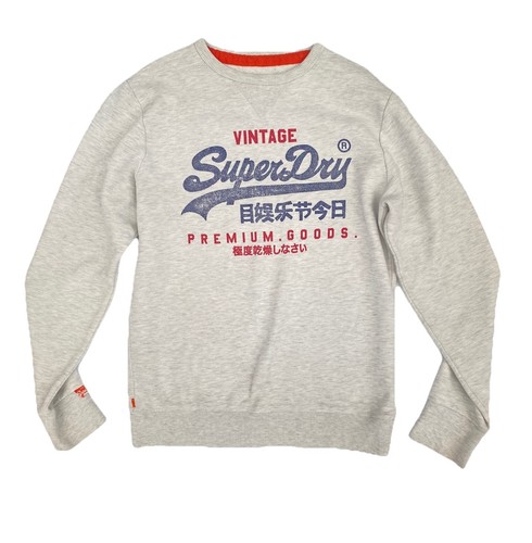 Superdry orange label crew - superdry,