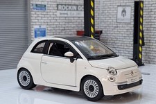 Fiat New 500 2007 - White 1:24