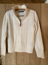 Woolover Cream Small Women’s Jumper