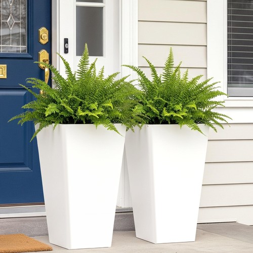 Pack 20in tall white - 20in, tapered