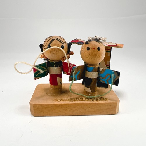 Mini kokeshi doll - doll, with