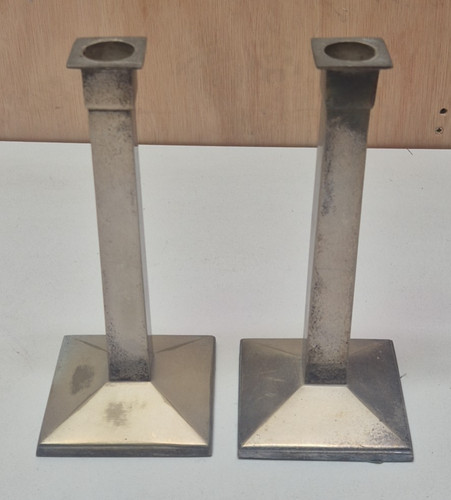 Vintage metal aluminium - metal,