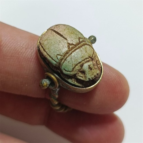 Ancient egyptian style scarab - style,