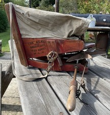 Aero Broadcast Hand Seed Sower Vintage Antique Tool Garden Farm