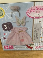 Baby Annabell Season X-Mas Outfit 707241 - Original Clothing For 43cm Baby Annab