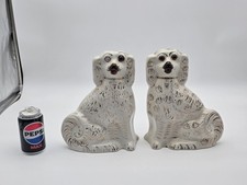 A Pair of Staffordshire White