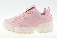 FILA Disruptor II Low Pink 5CM00358-662 Women's Trainers Size UK 6.5