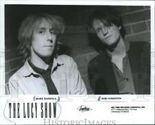 1986 Press Photo Mark Bandola and Rob Vandeven, The Lucy Show, Big Time Records
