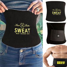Men Women Waist Trainer Trimmer Belly Belt Sweat Body Shaper Cincher Shapewear