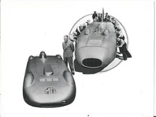 MG & THUNDERBOLT RECORD BREAKERS OF JOHN COBB COMPOSITE B/W PHOTO