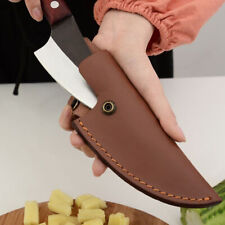 Knife Cover Chef Butcher Kitchen Tools Full Tang Handle Leather Knife Sheath