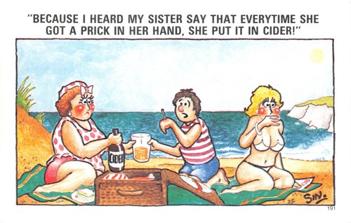 Sapphire comic postcard sin - sapphire,