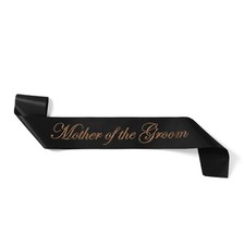 Black with Rose Gold Writing Hen Night Do Party Sashes Bride To Be Bridesmaid